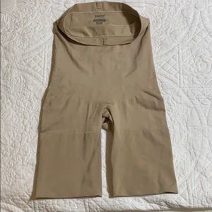 Spanx high-waisted mid thigh shorts